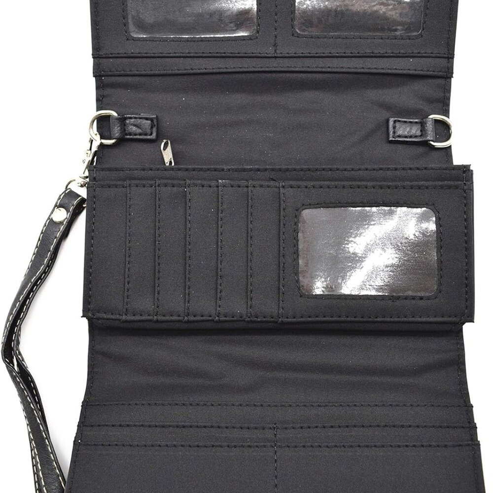 Punk Gothic Skull Chain Crossbody Handbag Removable Strap Purse Women Single Sho - Picture 7 of 7